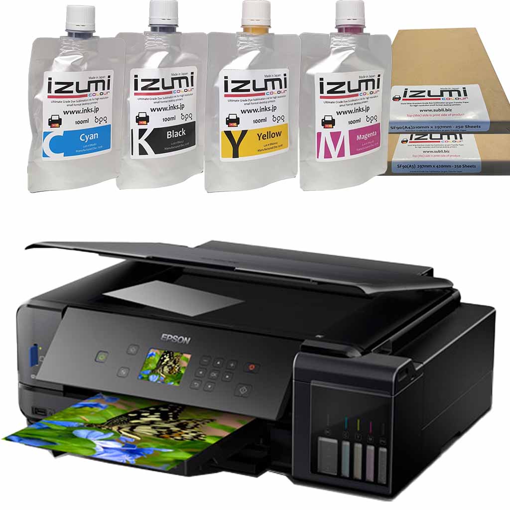 Epson Et Izumi Dye Sublimation Printer Package Sublimation Supplies