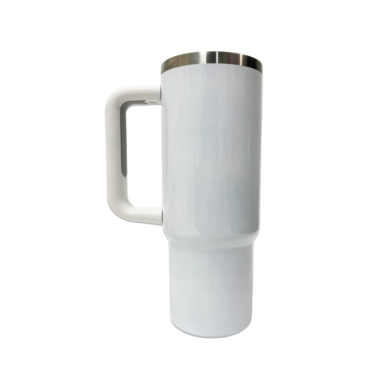 30oz Stainless Steel Drink Bottle Cup With Handle No Lid