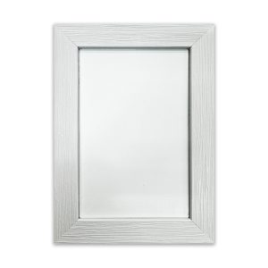 6 Inch White Wood Picture Frame Front Shot Hero