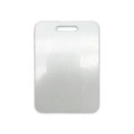 Aluminium Luggage Tag Front