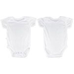 Baby Grow Tee Shirt White Medium Sublimation Blank Australia