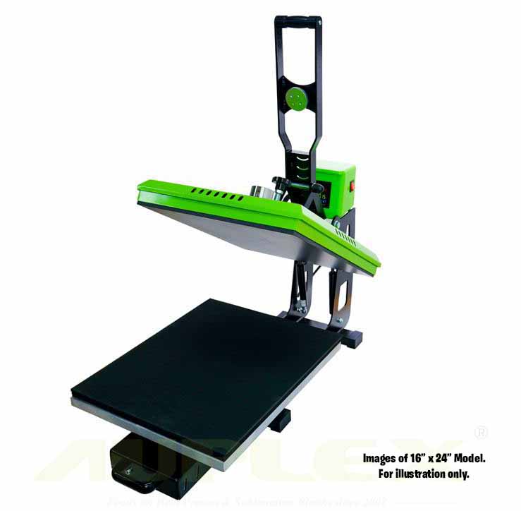 Digital Auto Open Sliding Tray Heat Press 16 x 20 inches 40 x 50 cm