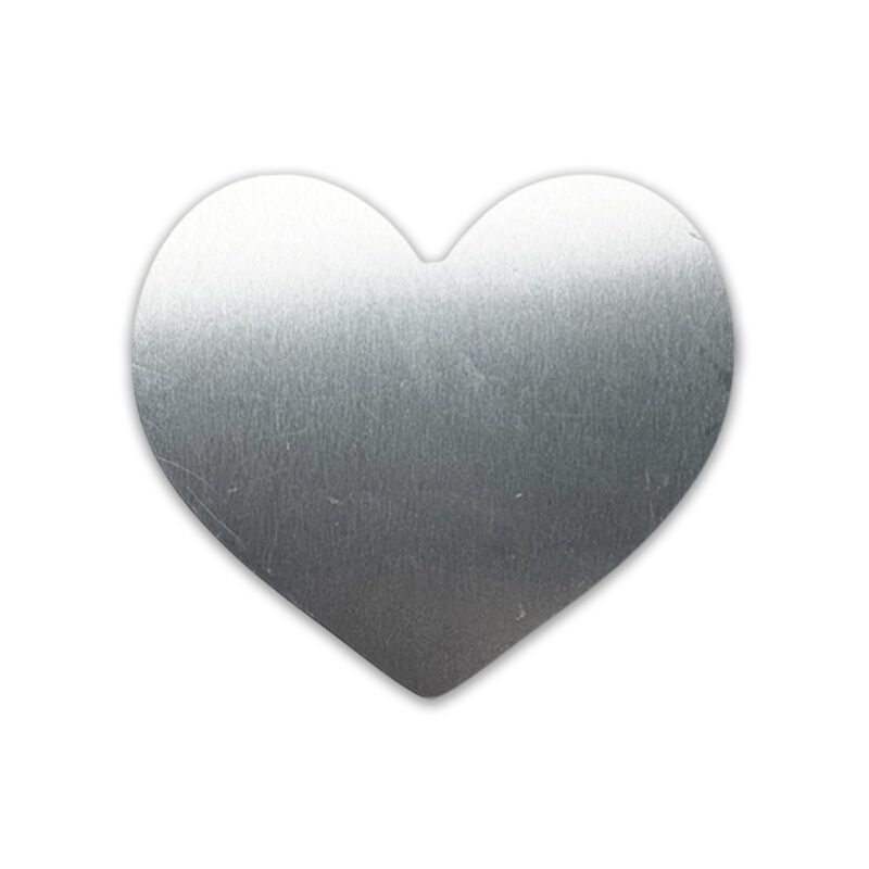 Large Heart Magnet Aluminium Back