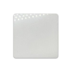 Large Square Fridge Magnet Aluminium Front