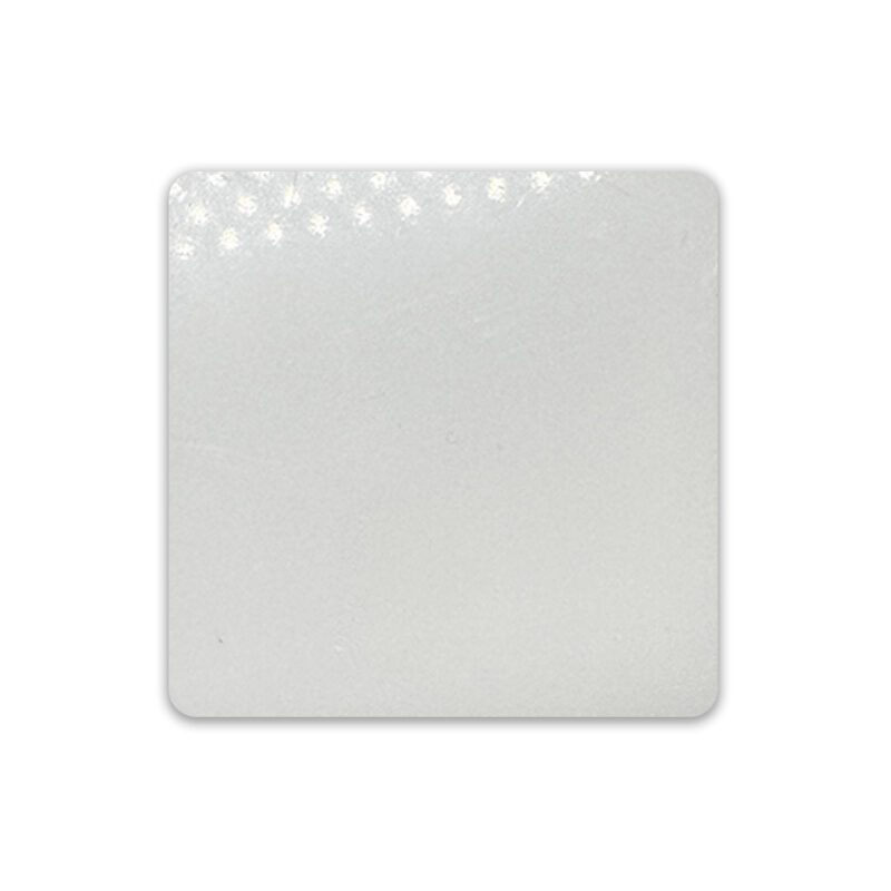 Large Square Fridge Magnet Aluminium Front