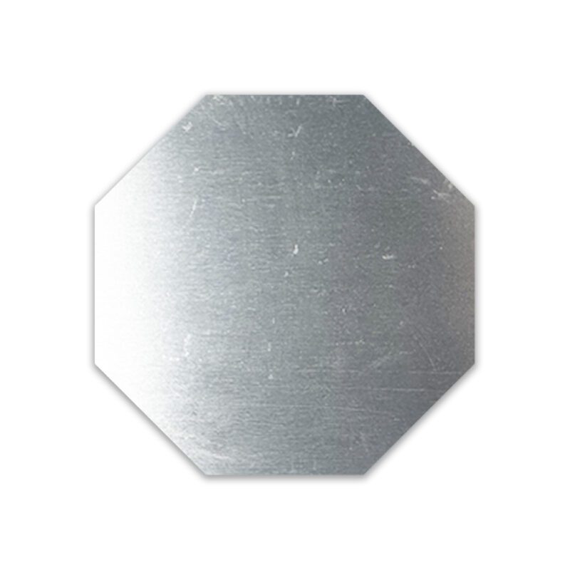 Lartge Octagon Magnet Aluminium Back