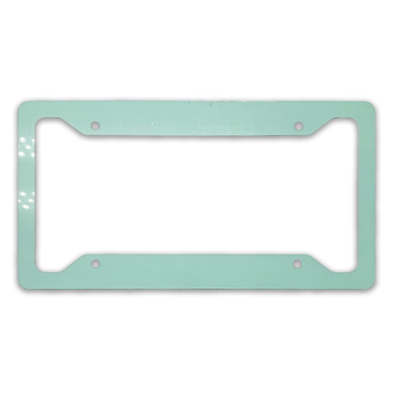 License Plate Frame Front With Protective Plastic