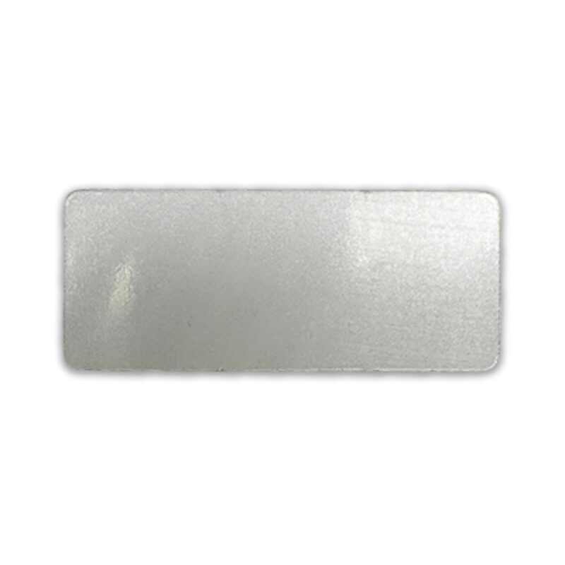 Medium Rectangle Name Badge Acrylic Back