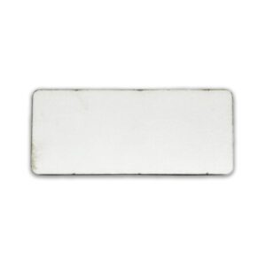 Medium Rectangle Name Badge MDF Front