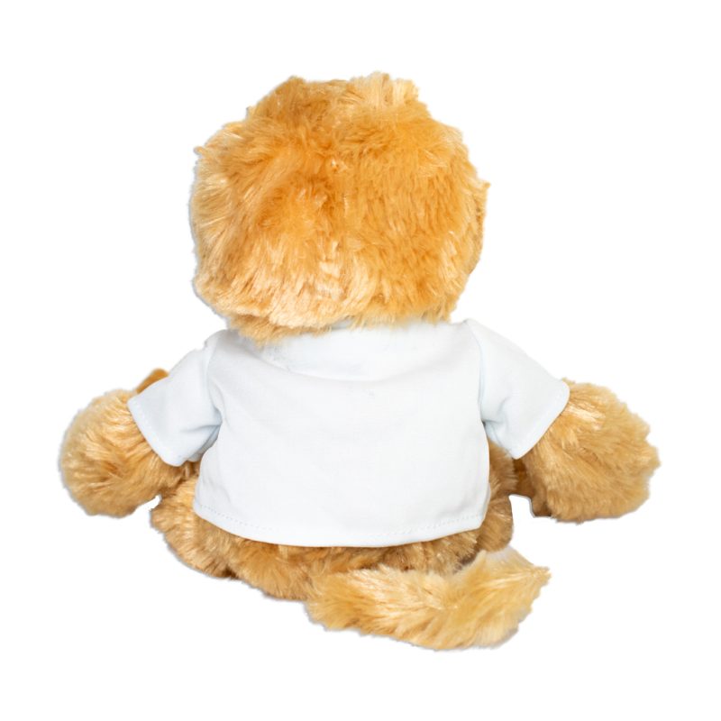 Monkey Plush Sublimation Blank Back Shot With Shirt Sublimation Supplies