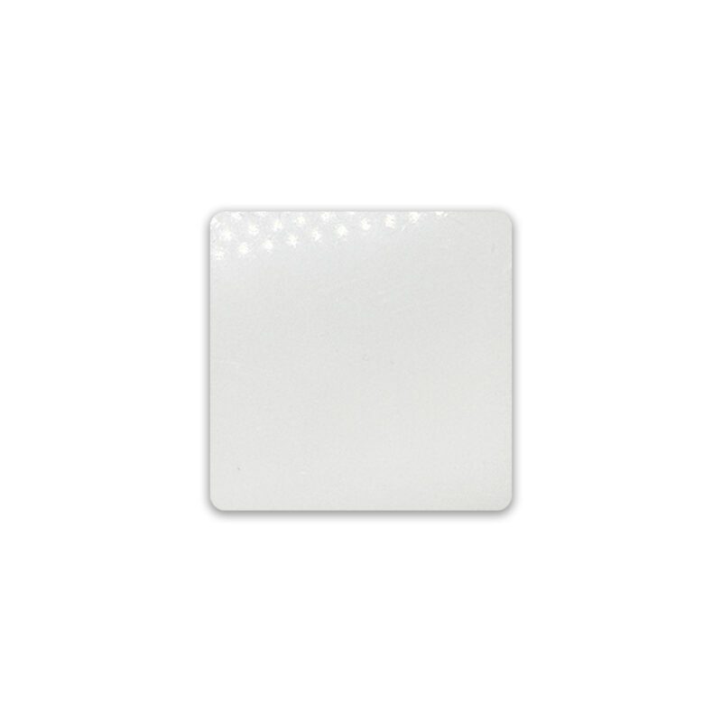 Small Square Fridge Magnet Aluminium Front